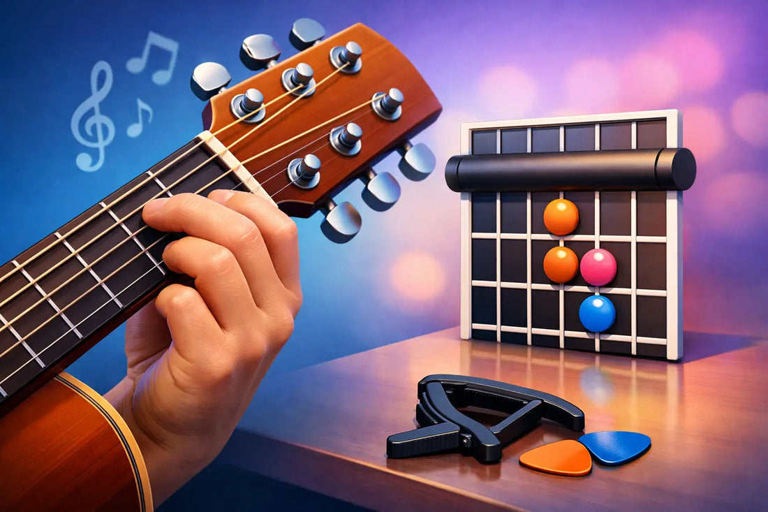 What Is a Fully Barred Chart for Guitar Players?