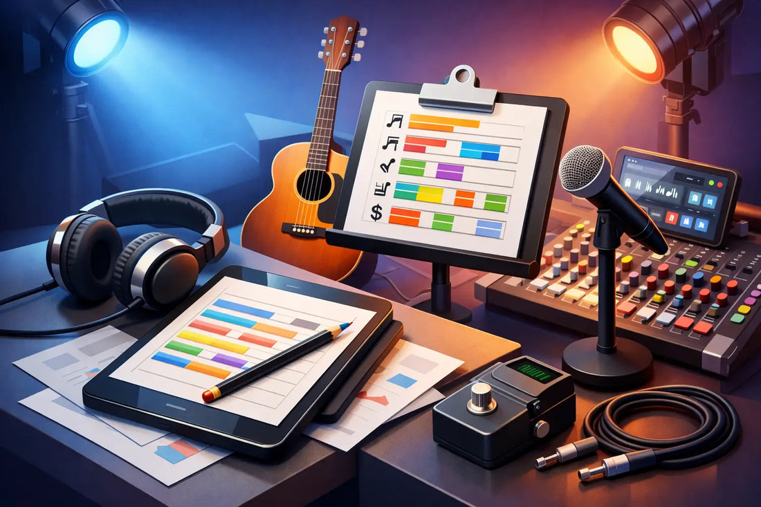 How to Prepare Gig Charts That Work Live