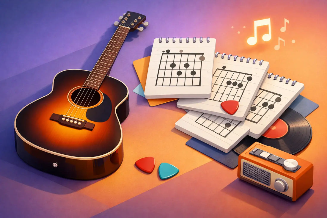 Oldies Guitar Chord Charts That Work
