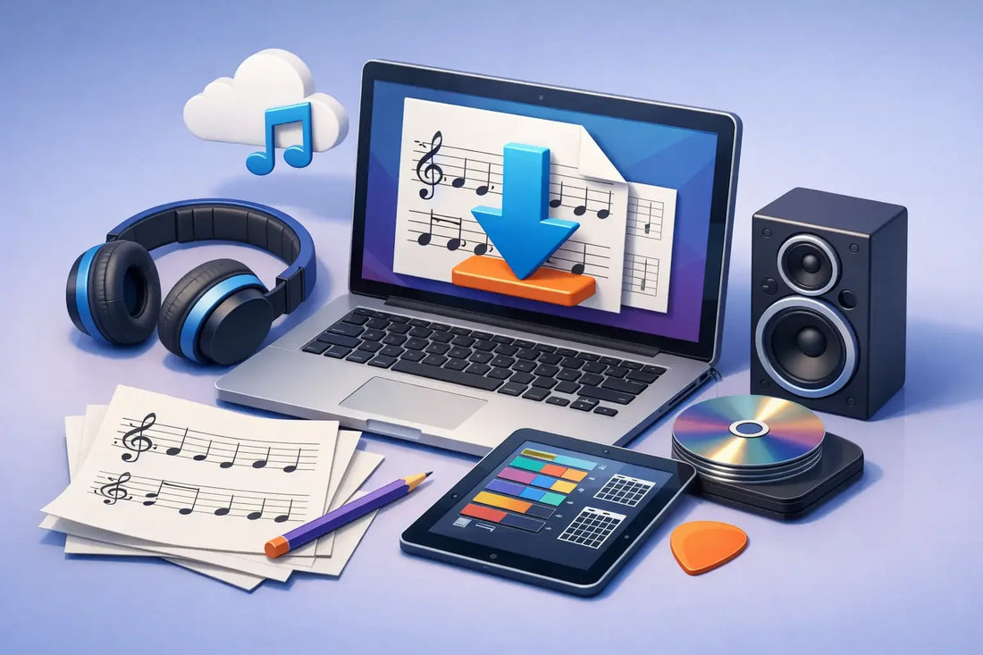A Guide to Buying Downloadable Song Charts