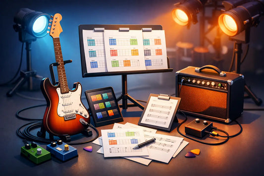 Guitar Charts for Small Gigs That Work
