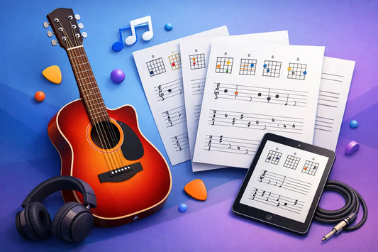 Why Downloadable Guitar Song Charts Work