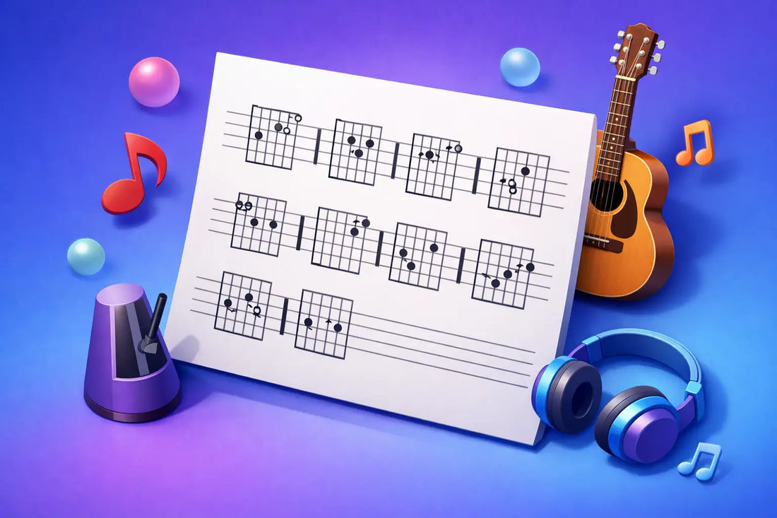 How to Read Bar Lines on Chord Charts