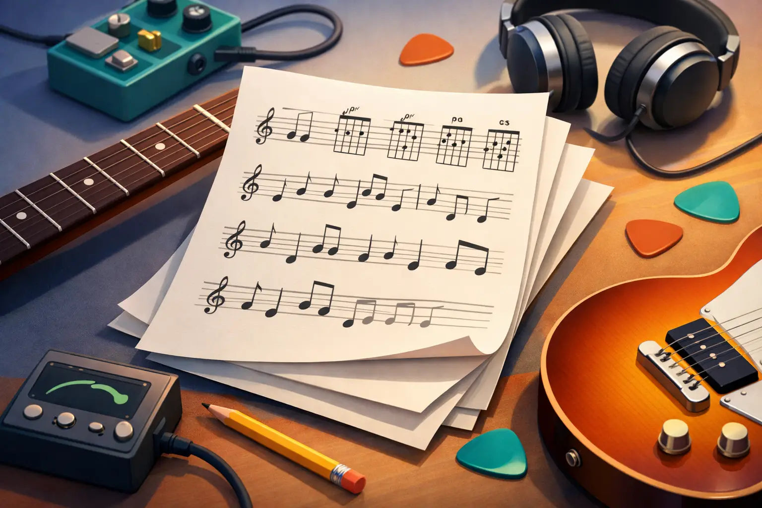 What Makes a Usable Lead Sheet for Guitar?