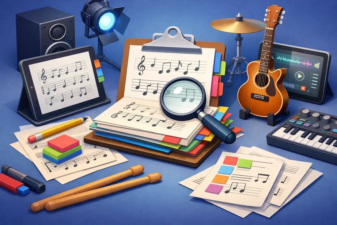 How to Organize Gig Song Charts That Work