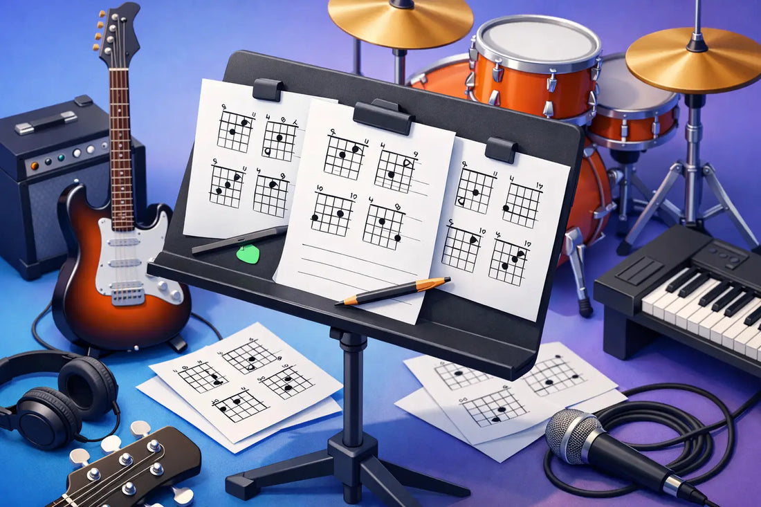 Best Chord Charts for Band Rehearsal
