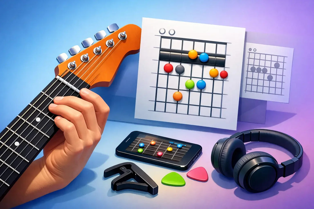 How to Read Barred Chord Charts Without Guessing